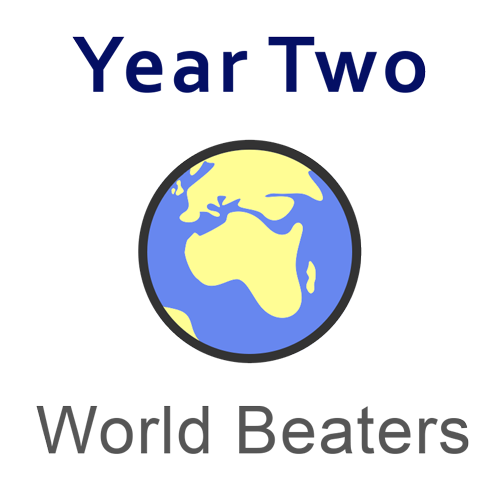 View the World Beaters Year 2 Class page