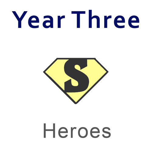View the Heroes Year 3 Class page