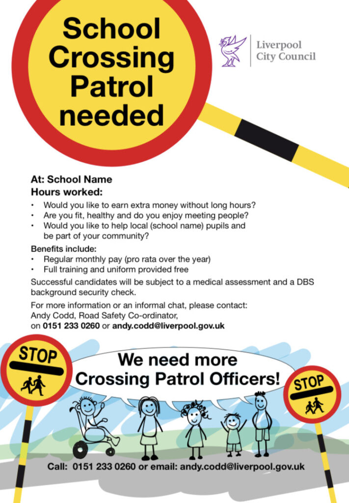 School Crossing Patrol Recruitment – St Michael's Catholic Primary School